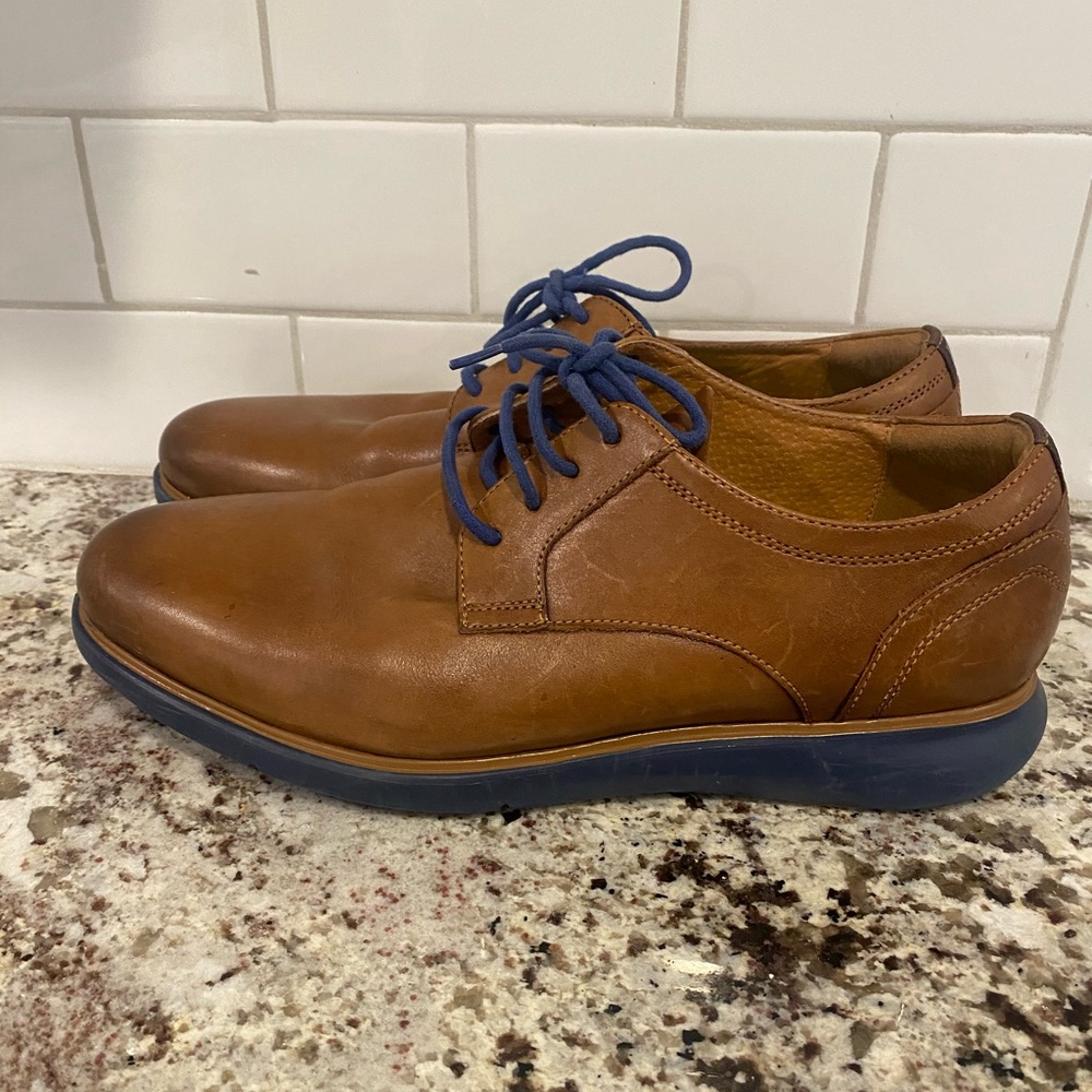 Florsheim Men’s Brown Leather Fuel Oxford size 9